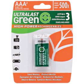 2Pk Nimh Carded Aaa Batt