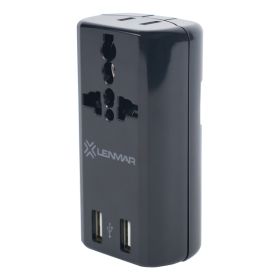 All-In-1 Adptr W/Usb Blk
