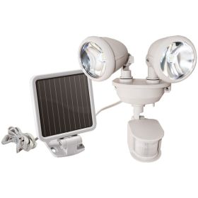 Dualhead Solar Light Wht