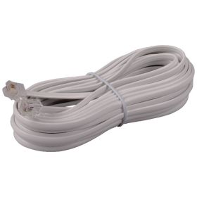 25Ft Phn Line Cord Wht