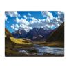 43 x 59 Inch Mountain Landscape Wall Tapestry