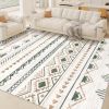 Area Rug Living Room Rugs 5x7 Large Soft Boho Geometric Rugs