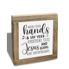 Wash Hands Sign, Rustic Bathroom Decorative Sign-Wash Your Hands Say Your Prayers Cuz Jesus And Germs are Everywhere
