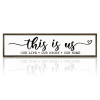 Home Signs Wall Decor, Vintage Wooden Wall Plaque, Farmhouse Home Decors for Table Shelf, Master Bedroom Decor, Living Room Decoration
