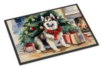 18 x 27 Inch Alaskan Malamute Cozy Christmas Doormat