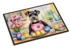 18 x 27 Inch Schnauzer Easter Doormat