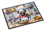 18 x 27 Inch Pug Chef Doormat