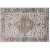 4 x 6 Foot Tan Vintage-Style Area Rug