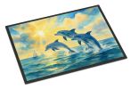24 x 36 Inch Dolphins in the Bay Doormat