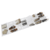 26 Pocket Clear PEVA Hanging Shoe Organizers Set of 2