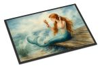 24 x 36 Inch Mermaid on the Dock Doormat