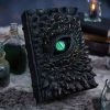 Fantasy Dragon Eye Resin Decorative Tabletop Sculpture