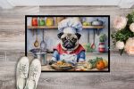 18 x 27 Inch Pug Chef Doormat