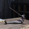 Ceramic Frog Decorative Incense Stick Holder and Ash Catcher