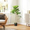 43 Inch Artificial Fiddle Leaf Fig Tree in Pot