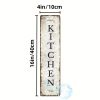 CIFbuy Vintage Wooden Hanging Sign Farmhouse Kitchen Dining Wall Decor Home Wall Art Easy Install Sturdy (TikTok, temu pick-up service)
