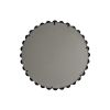 27 Inch Beaded Round Wall Mirror