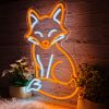 Fox Neon Sign for Wall Décor Fox Sign Dimmable LED Light Decor