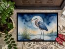 24 x 36 Inch Blue Heron Under the Moonlight Doormat