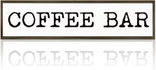 Coffee Bar Signs Decor, Decorative Wooden Box Sign, Wall Decor Art, Farmhouse Coffees Sign for Home, Kitchen, Cafe, Coffee Bar Decors