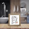 Funny Bathroom Wood Sign-OMG Becky Look at Her Butt, Potty Humor, Farmhouse Washroom Box Sign