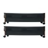 Under Bed Storage with Wheels, 25.6 x 18.1 x 7.1 inch Underbed Containers, Underbed Shoes Organizer with Lockable Wheels