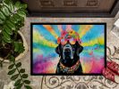 24 x 36 Inch Black Labrador Hippie Dawg Doormat