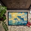 24 x 36 Inch Dolphins in the Bay Doormat