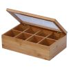Bamboo Tea Storage Box