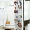 26 Pocket Clear PEVA Hanging Shoe Organizers Set of 2