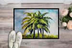 24 x 36 Inch Tropical Breeze Palm Tree Indoor Outdoor Doormat