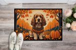 18 x 27 Inch Cocker Spaniel Fall Doormat