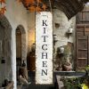 CIFbuy Vintage Wooden Hanging Sign Farmhouse Kitchen Dining Wall Decor Home Wall Art Easy Install Sturdy (TikTok, temu pick-up service)
