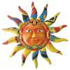 13 Inch Metal Sunburst Decorative Wall Art Sculpture