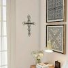 CIFbuy Metal Baked Paint Hollowed Cross Wall Art Christian Religious Home Decor (TikTok, temu pickup)