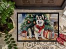 18 x 27 Inch Alaskan Malamute Cozy Christmas Doormat