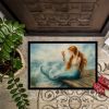 24 x 36 Inch Mermaid on the Dock Doormat