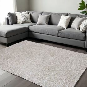 10' X 13' Ivory Hand Woven Area Rug