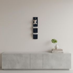 3 Pocket Storage Teddy Bear Wall Hanger
