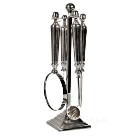 Magnifying Glass Letter Opener Bottle Opener And Candle Snuffer Set