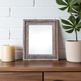 5" x 7" Gray Solid Wood Tabletop Picture Frame