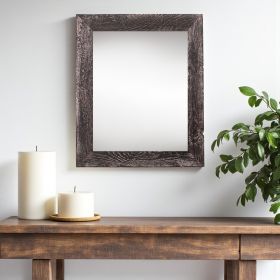 13" x 19" Black Solid Wood Hanging Picture Frame