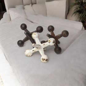 Set Of Three Iron Jack Sculptures