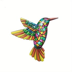 Metal Hummingbird Decorative Wall Art Sculpture Available Individually or Set of 4 (Style: Model A)