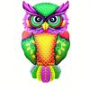 Metal Owl Decorative Wall Art for Indoor and Outdoor Décor