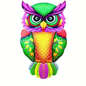 Metal Owl Decorative Wall Art for Indoor and Outdoor Décor (Style: Model D)