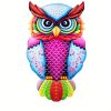 Metal Owl Decorative Wall Art for Indoor and Outdoor Décor