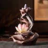 Reversible Lotus Flower Purple Sand Aromatherapy Incense Burner