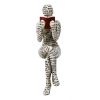 Scandinavian Modern Style; Resin Statue Of Woman Reading; Thinker; Abstract Tabletop Sculpture; Home Decoration For Bedroom