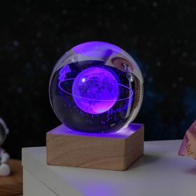 Milky Way and Moon Crystal-Look Globe Night Light (Items: Star Walk)